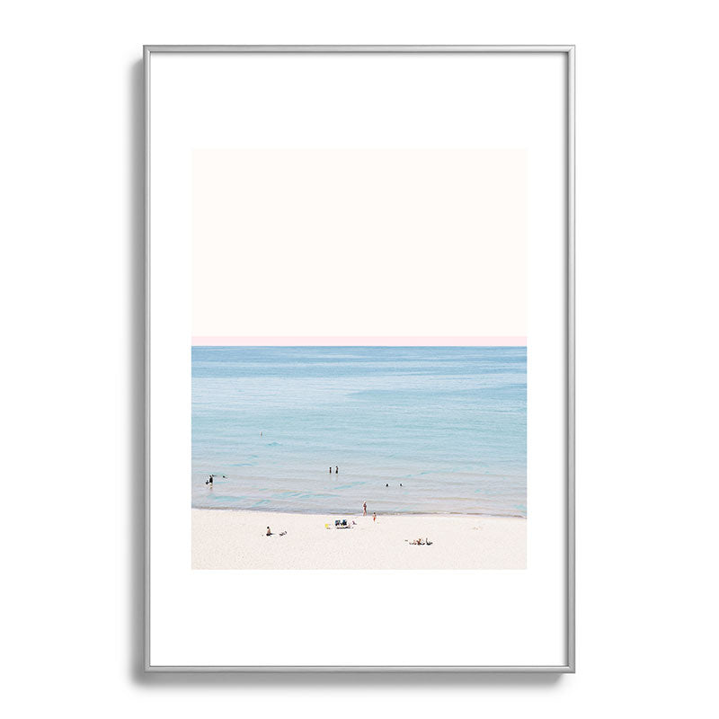 A Day at The Beach #society6 #decor #buyart Framed Art Print