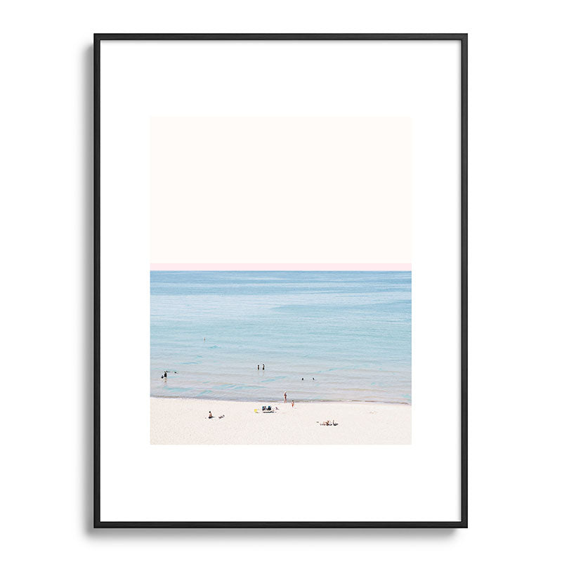 A Day at The Beach #society6 #decor #buyart Framed Art Print