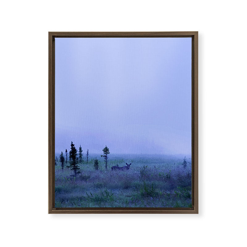 *At The End Of The Day* #society6 Framed Canvas Print