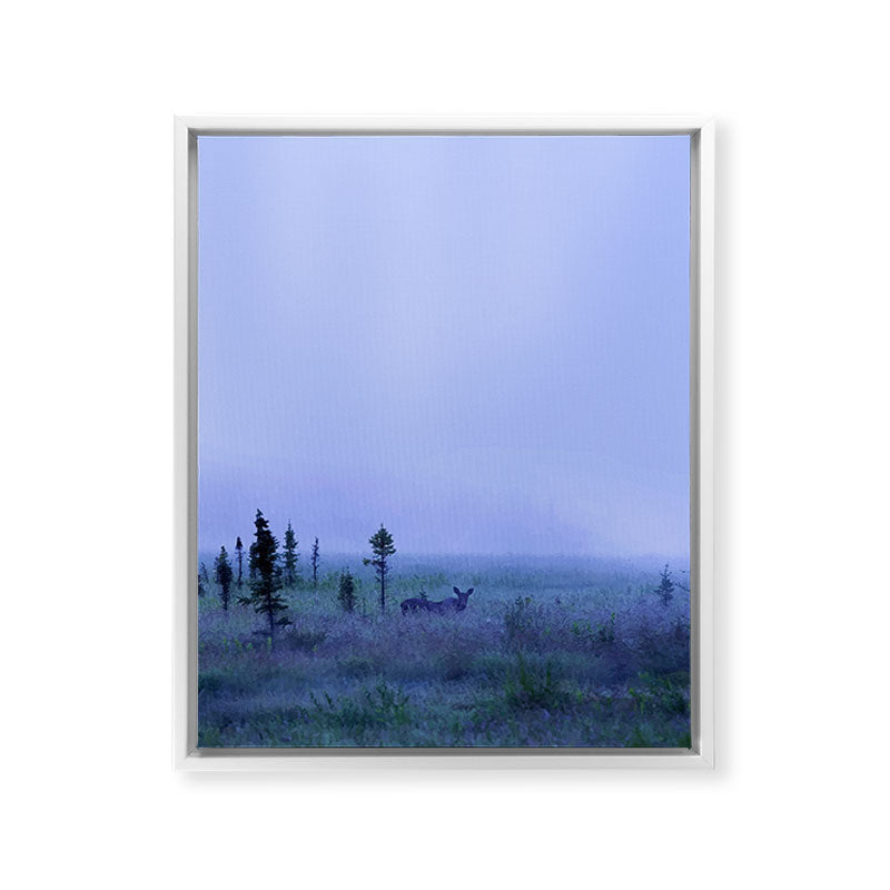 *At The End Of The Day* #society6 Framed Canvas Print