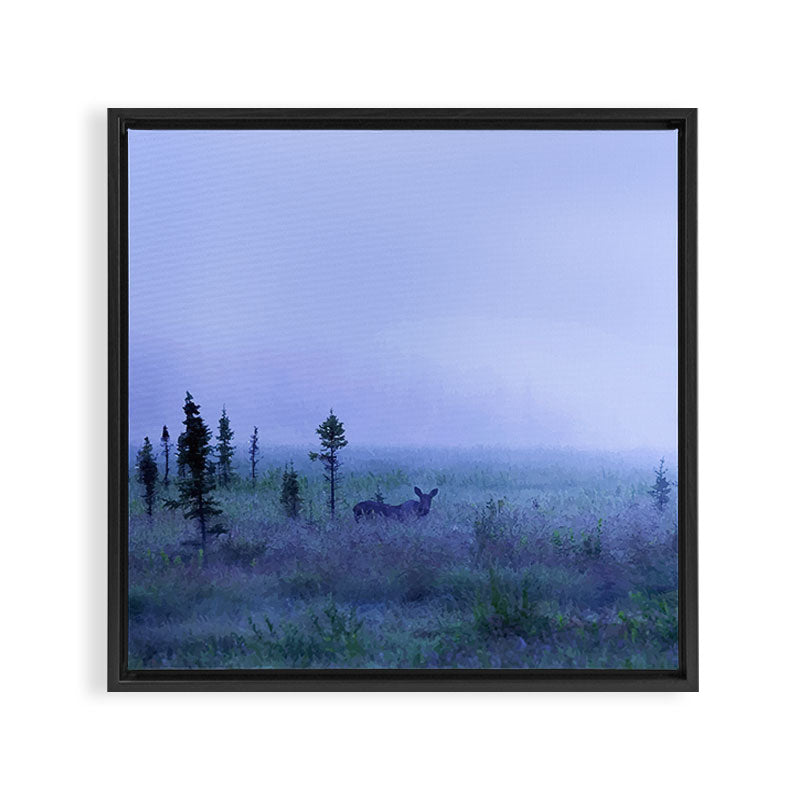 *At The End Of The Day* #society6 Framed Canvas Print