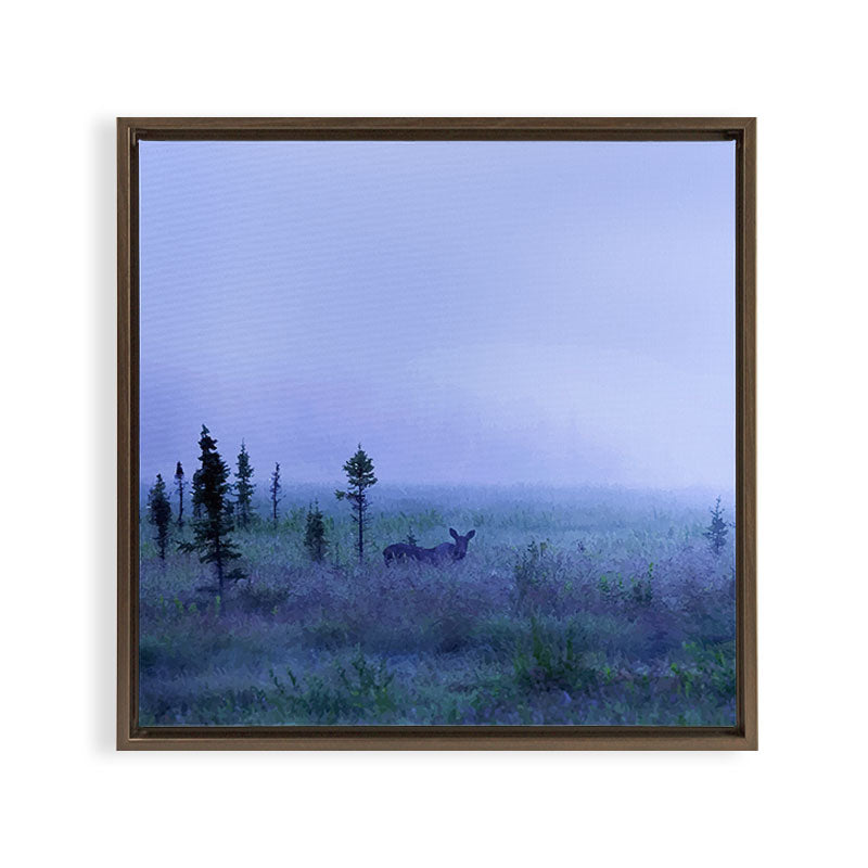 *At The End Of The Day* #society6 Framed Canvas Print