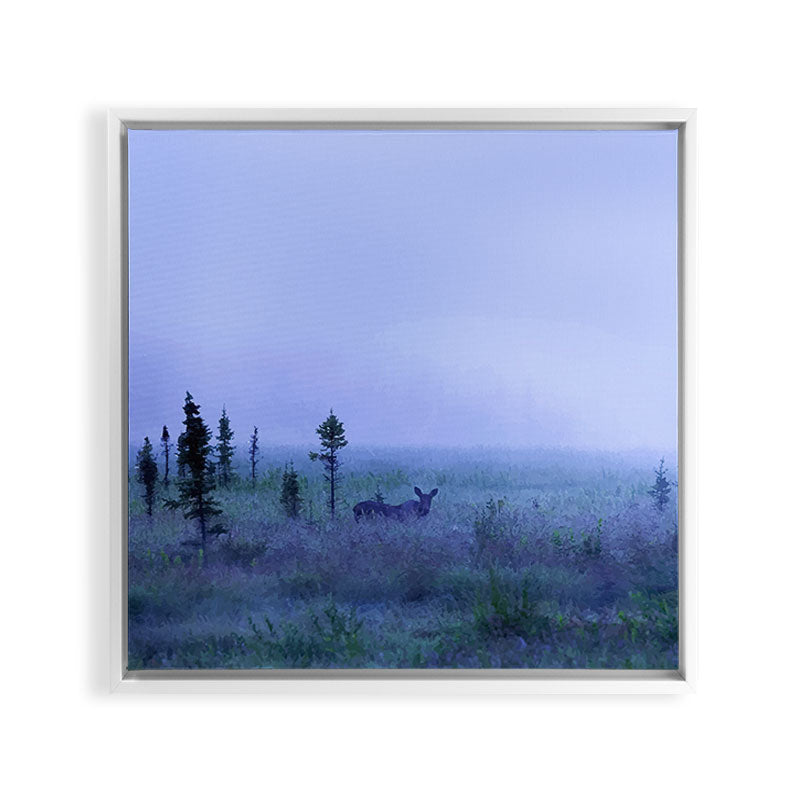 *At The End Of The Day* #society6 Framed Canvas Print