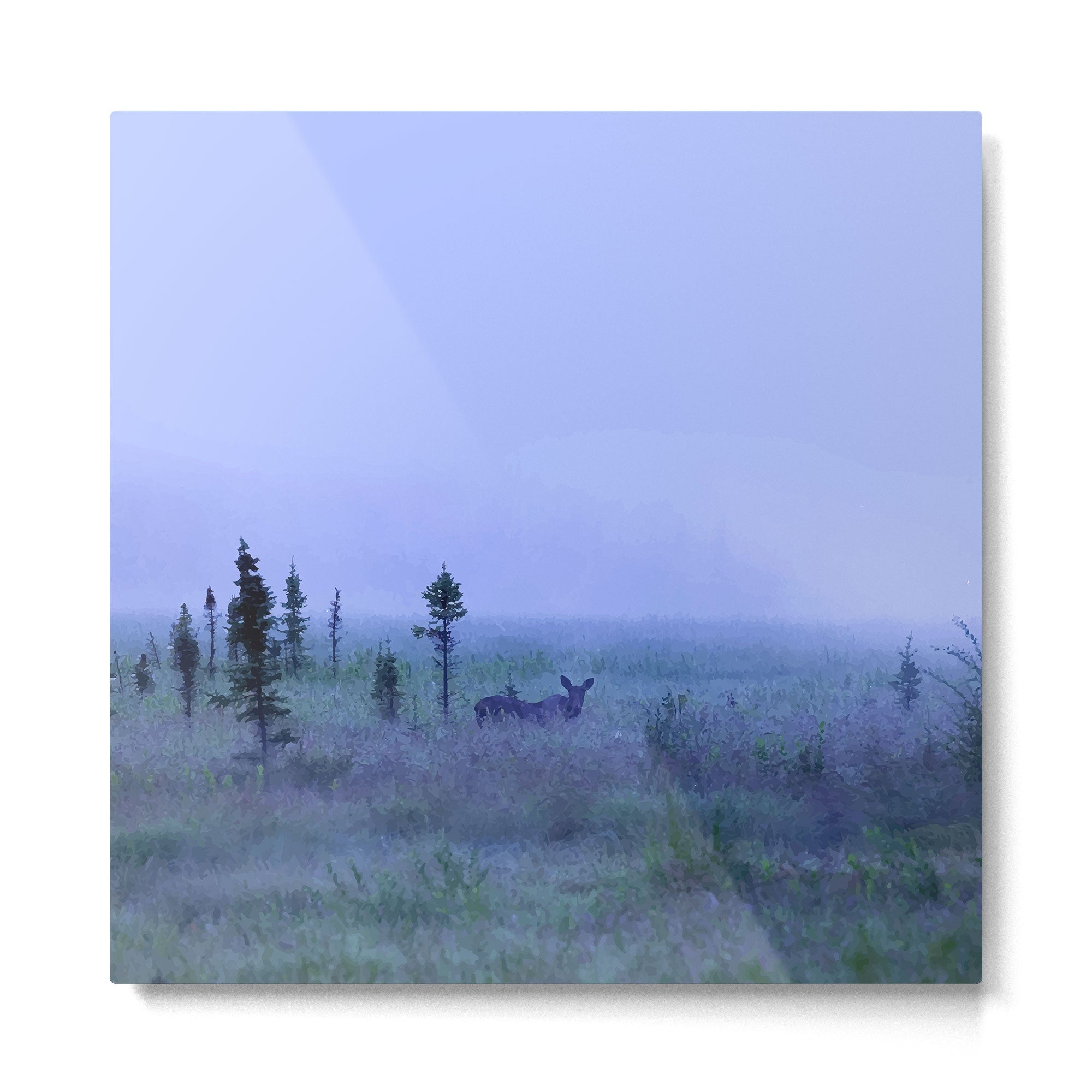 *At The End Of The Day* #society6 Metal Print