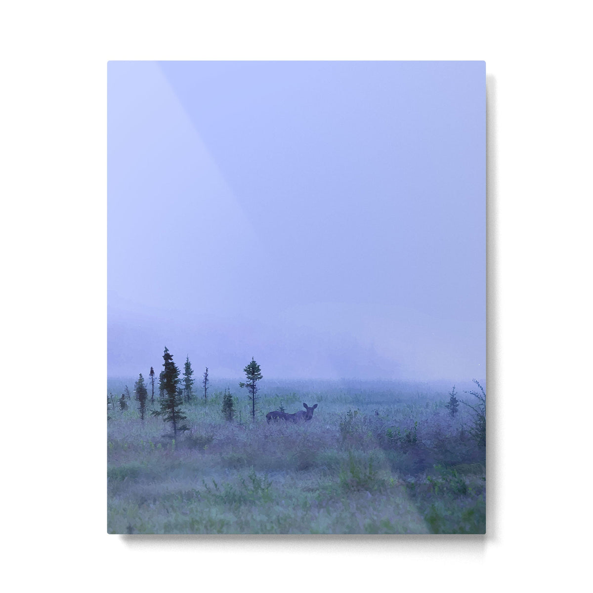 *At The End Of The Day* #society6 Metal Print