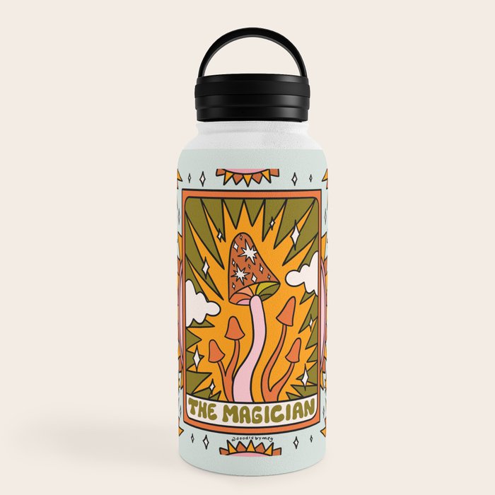 1. The Magician Mushroom Water Bottle