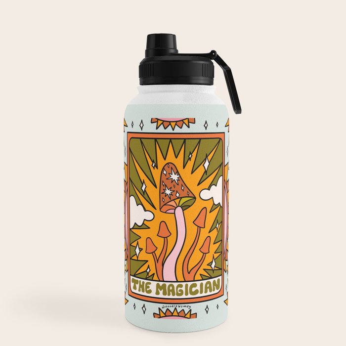 1. The Magician Mushroom Water Bottle