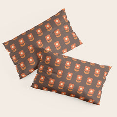 70s Flower Pattern #1 Pillow Sham