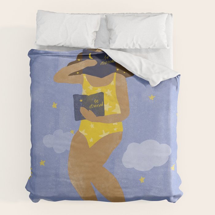 "Be Obsessed" inspired by Kat Schneider, Ritual Duvet Cover