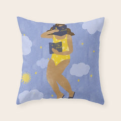 "Be Obsessed" inspired by Kat Schneider, Ritual Throw Pillow