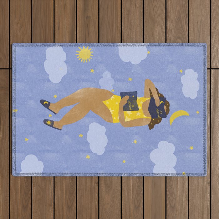"Be Obsessed" inspired by Kat Schneider, Ritual Outdoor Rug