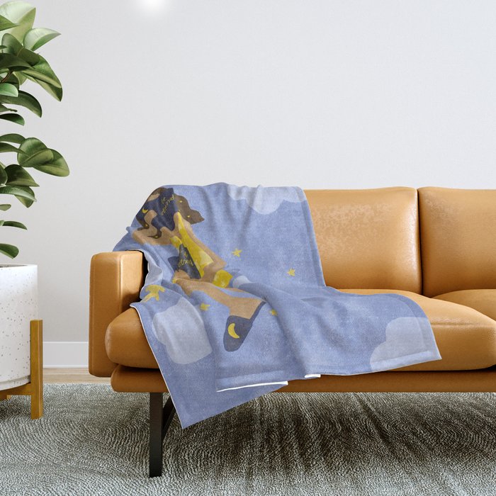 "Be Obsessed" inspired by Kat Schneider, Ritual Throw Blanket