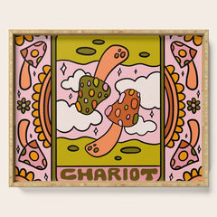 7. Chariot Mushroom Serving Tray