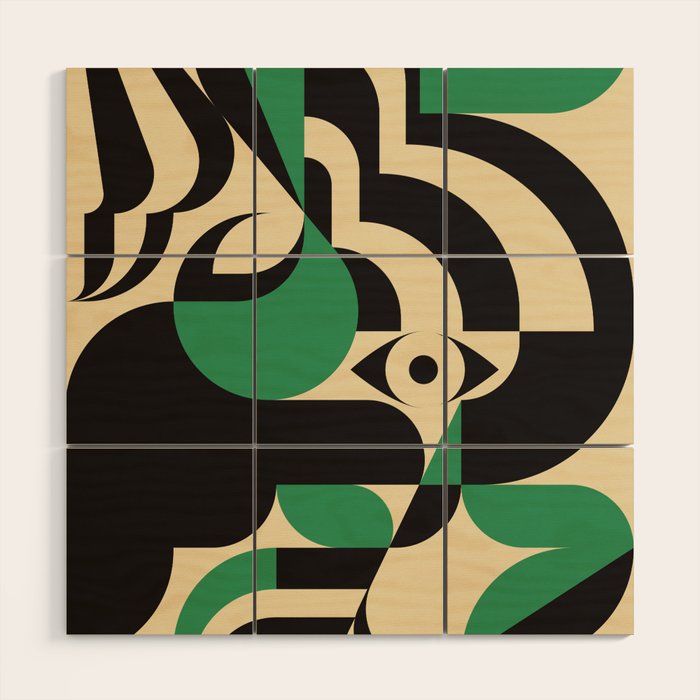 1Q84 Wood Wall Art