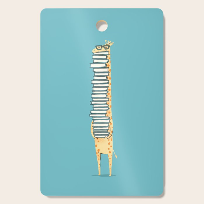 A Book Lover (blue) Cutting Board