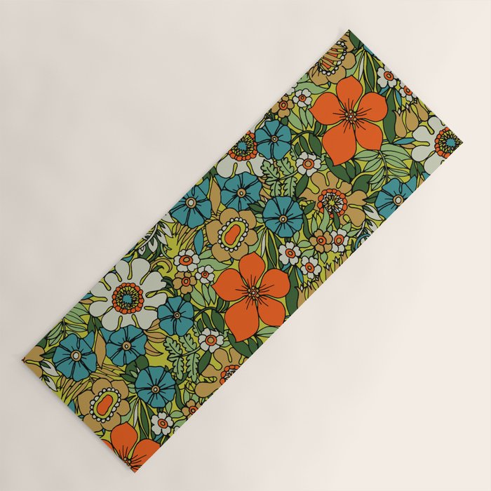 70s Plate Yoga Mat