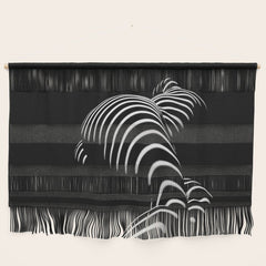 0774-AR BBW Sensual Legs Hips and Ass of a Large Woman Big Beautiful Art Nude Black and White Wall Hanging