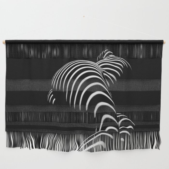 0774-AR BBW Sensual Legs Hips and Ass of a Large Woman Big Beautiful Art Nude Black and White Wall Hanging