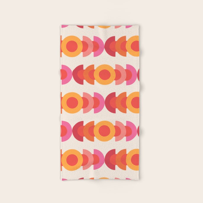 70's pattern no1 Bath Towel