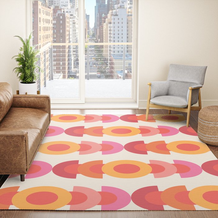 70's pattern no1 Rug