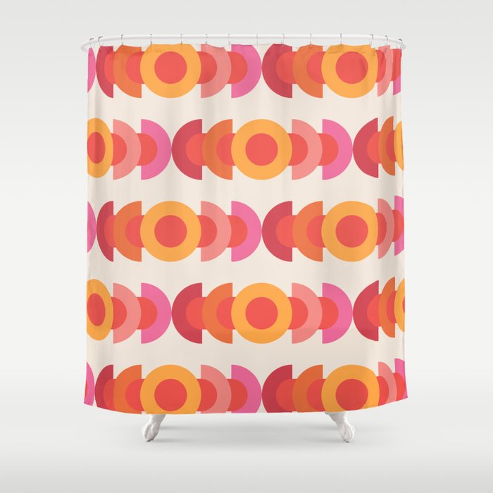 70's pattern no1 Shower Curtain