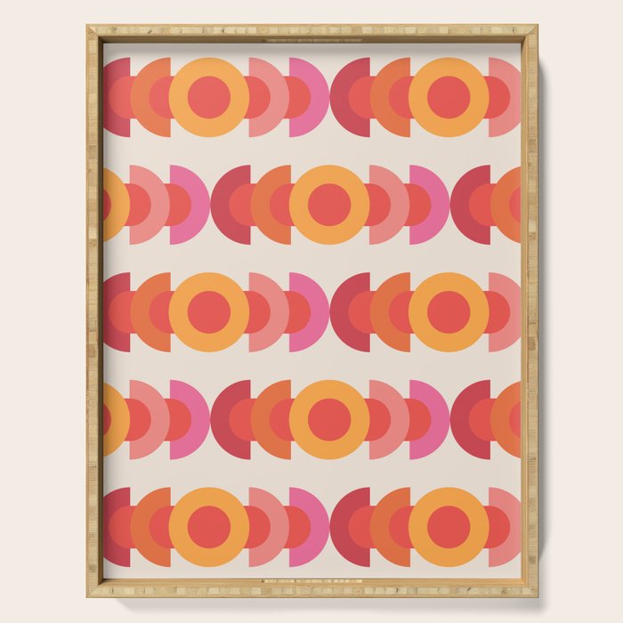 70's pattern no1 Serving Tray