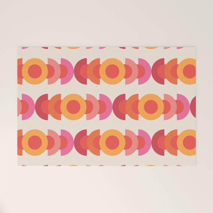 70's pattern no1 Welcome Mat