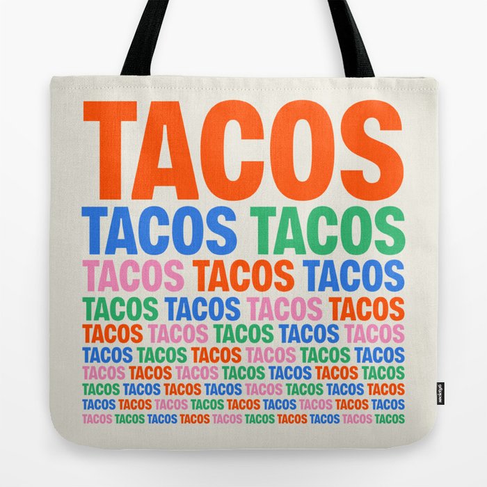 253 Tacos Tote Bag