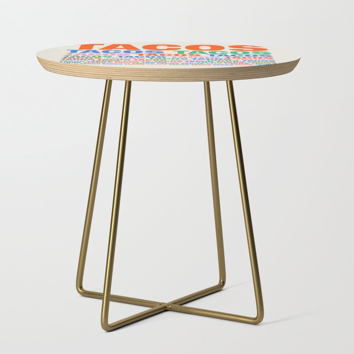 253 Tacos Side Table