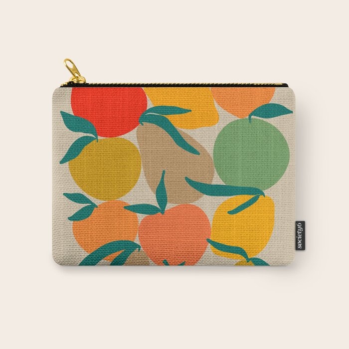 2025 RETRO FRUIT MARKET CALENDAR Carry All Pouch