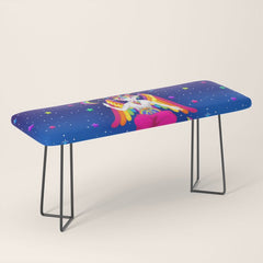 1997 Neon Rainbow Baphomet Bench