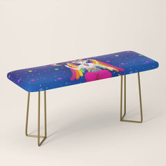 1997 Neon Rainbow Baphomet Bench