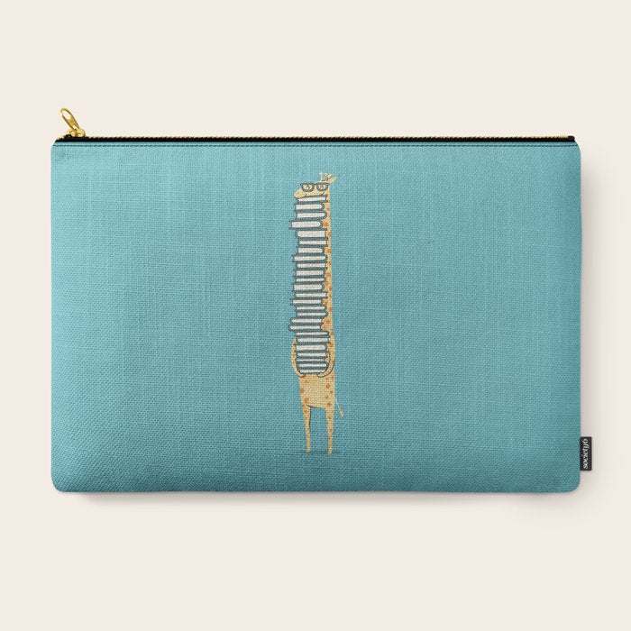 A Book Lover (blue) Carry All Pouch