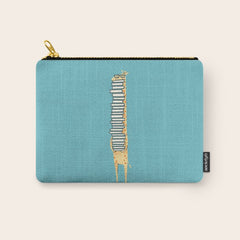 A Book Lover (blue) Carry All Pouch
