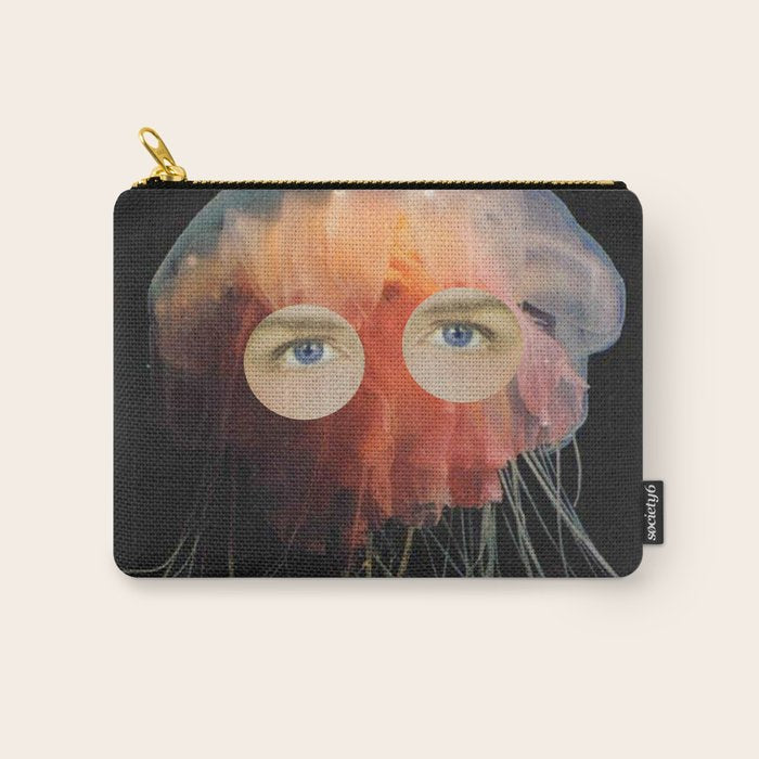 A (very) Jelly Fish Carry All Pouch