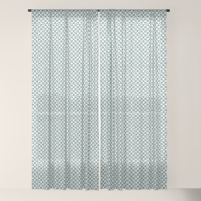 5 Checkers Window Curtain