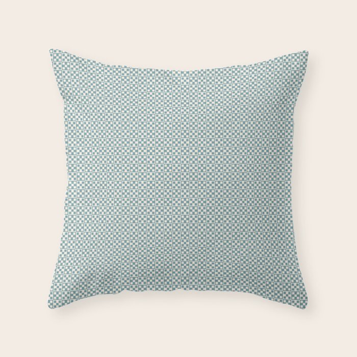 5 Checkers Throw Pillow