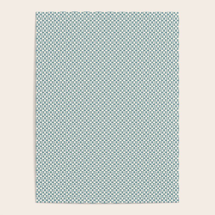5 Checkers Poster