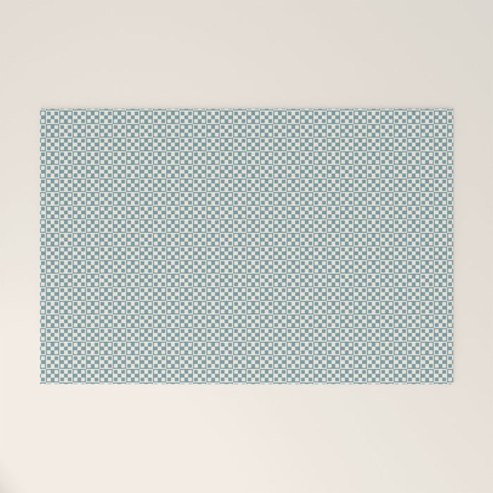 5 Checkers Welcome Mat
