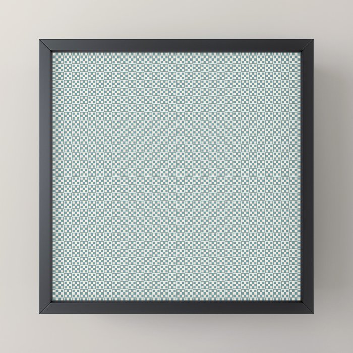 5 Checkers Mini Art Print