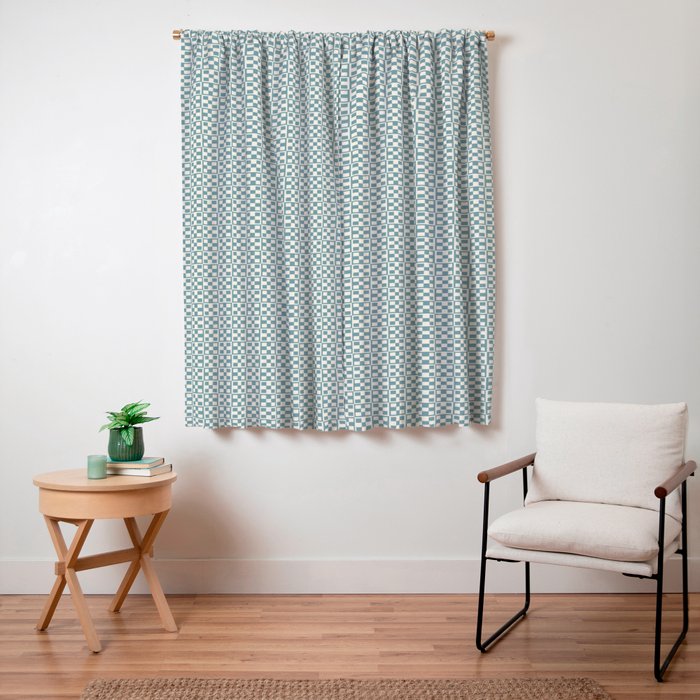 5 Checkers Window Curtain