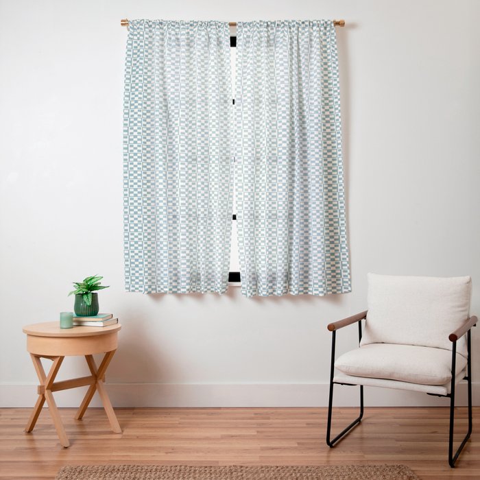 5 Checkers Window Curtain