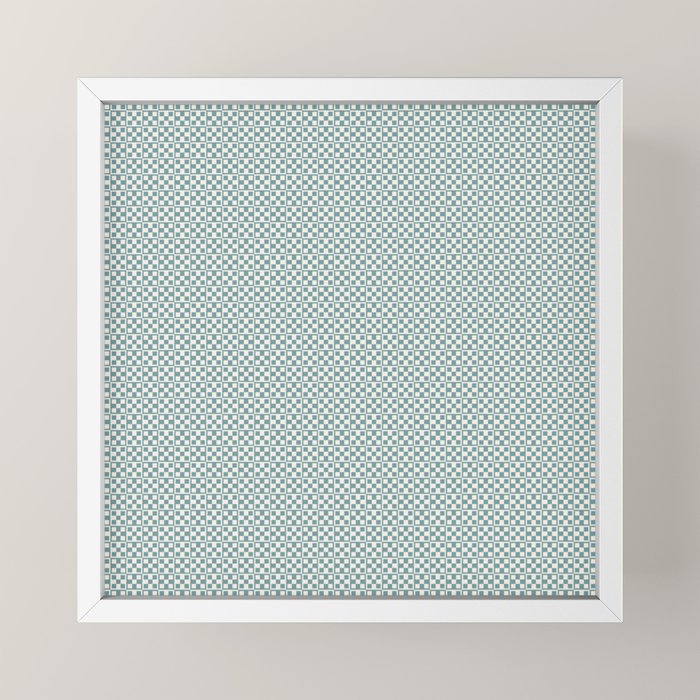 5 Checkers Mini Art Print