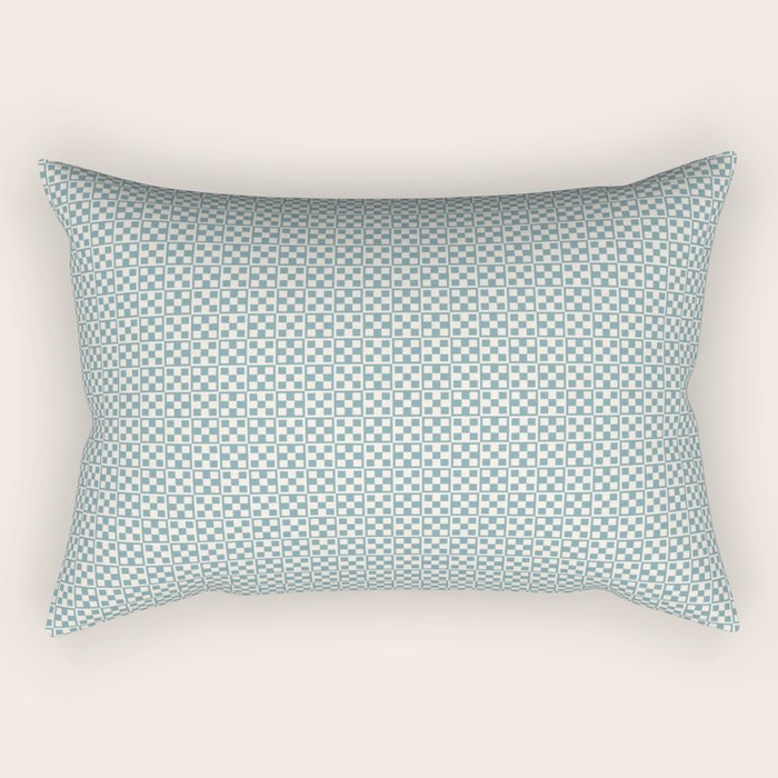 5 Checkers Rectangular Pillow