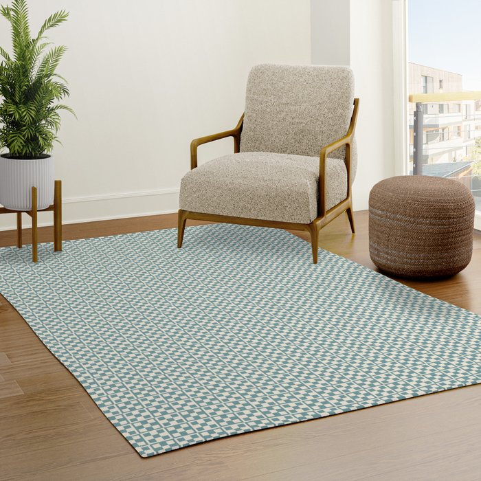 5 Checkers Rug