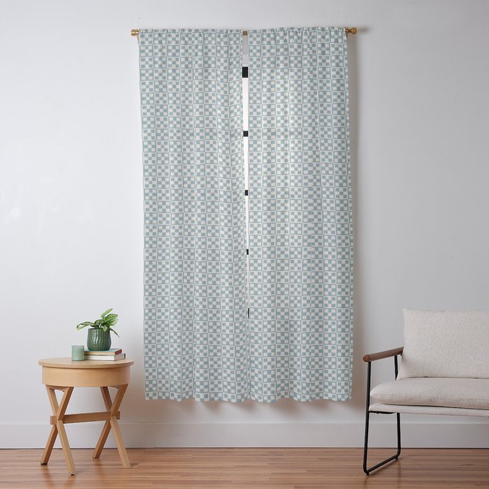 5 Checkers Window Curtain
