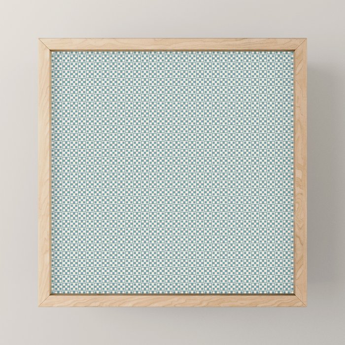 5 Checkers Mini Art Print
