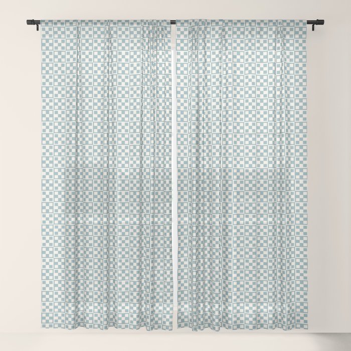 5 Checkers Window Curtain