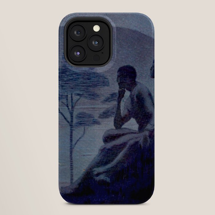 "Give me nights perfectly quiet...and I looking up at the stars" Leaves of Grass by Margaret Cook iPhone Case