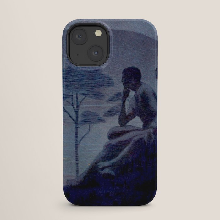 "Give me nights perfectly quiet...and I looking up at the stars" Leaves of Grass by Margaret Cook iPhone Case